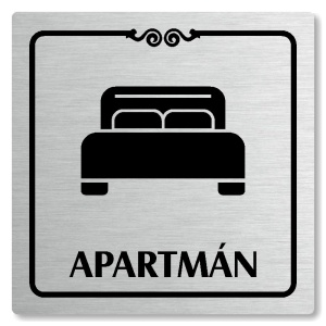 Apartmán, 118x118mm, stříbrná, Texas